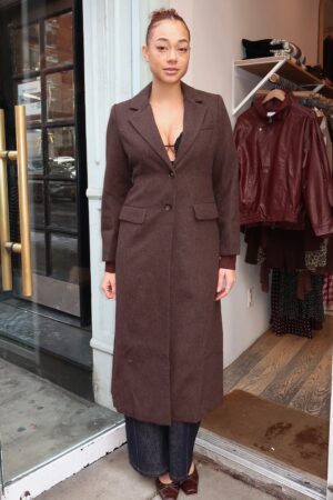 Melisse Coat in Brown